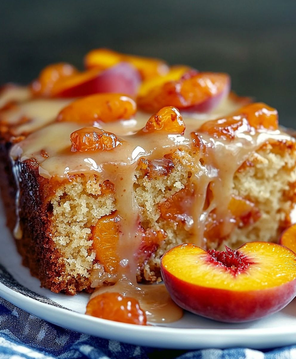 Summer Peach Dessert