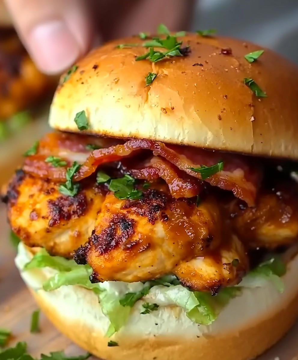 BBQ Chicken Sliders