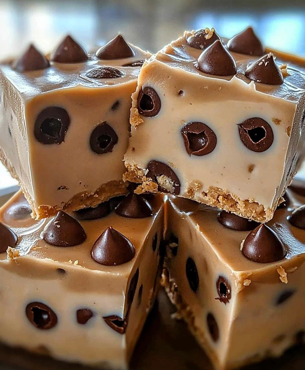 Peanut Butter Frozen Yogurt Bars