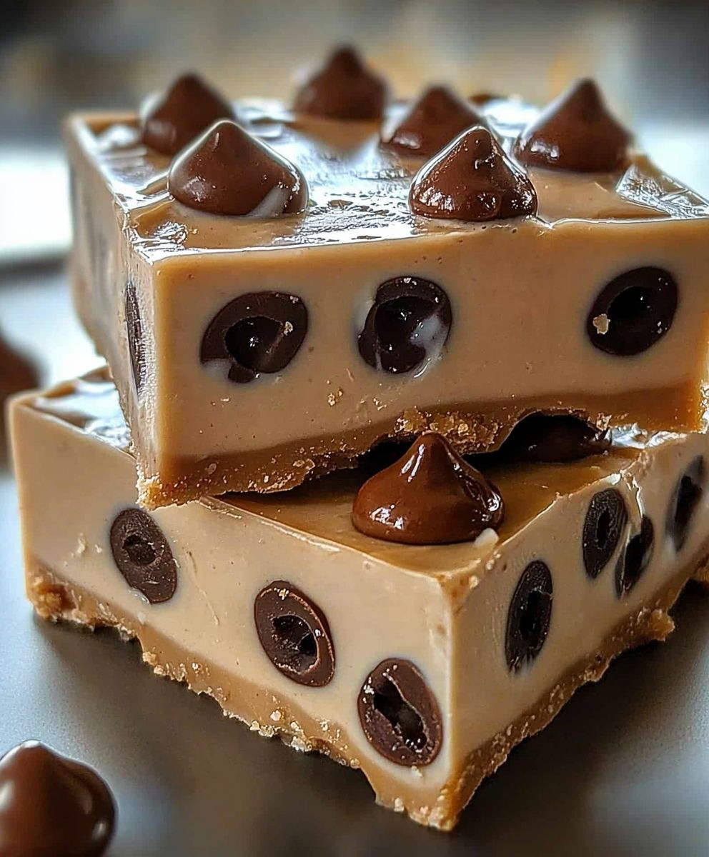 Peanut Butter Frozen Yogurt Bars