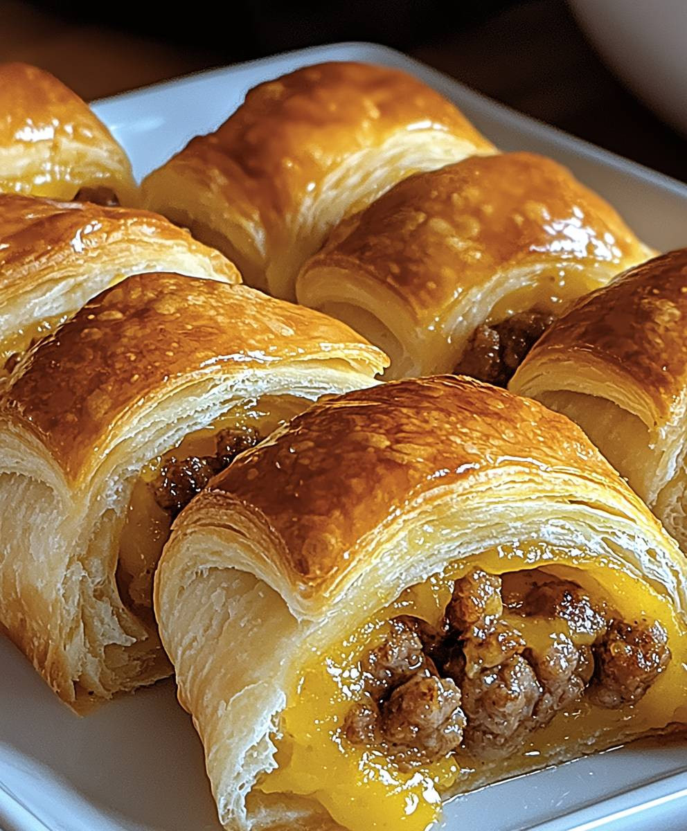 Breakfast Sausage Rolls
