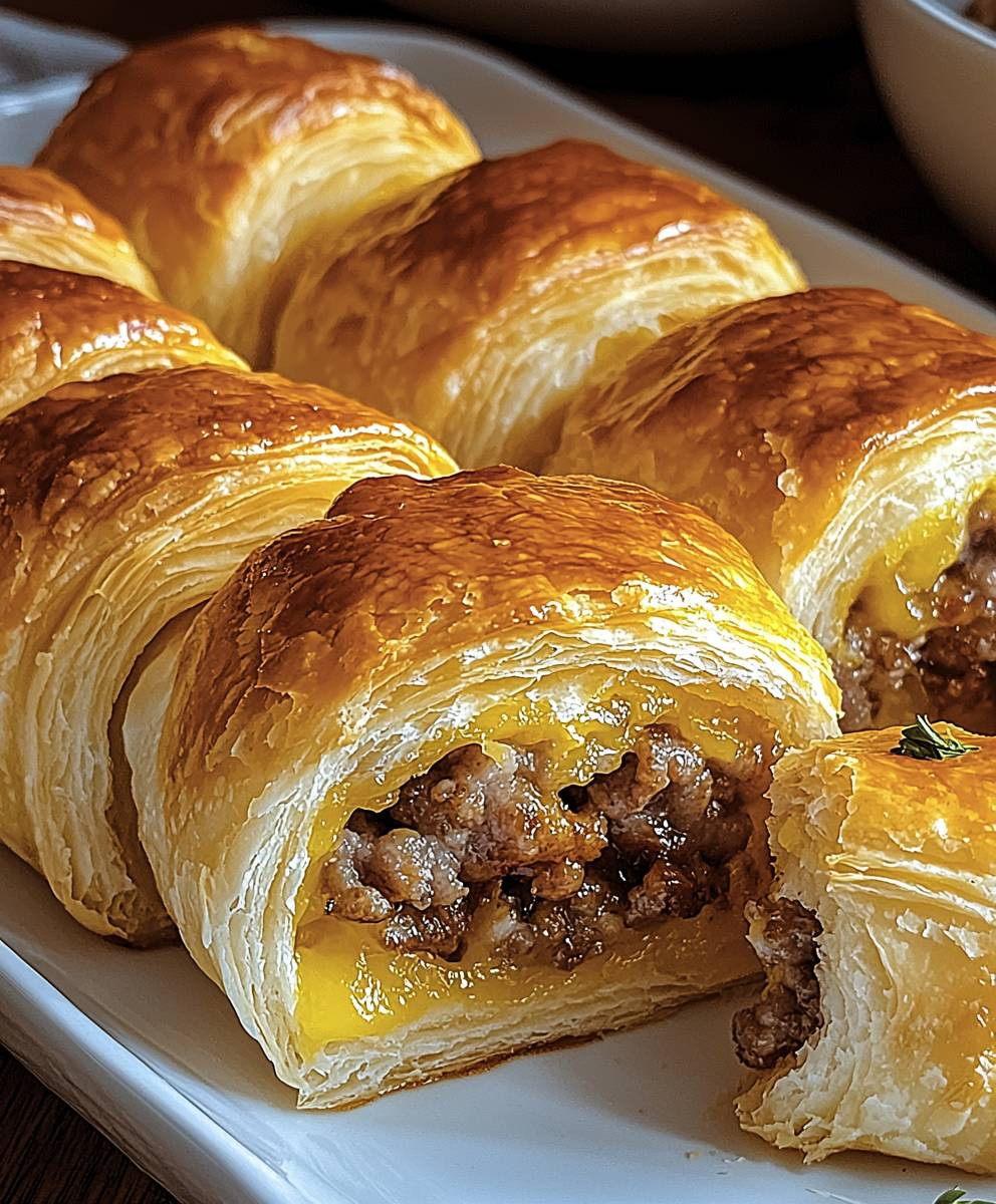 Breakfast Sausage Rolls