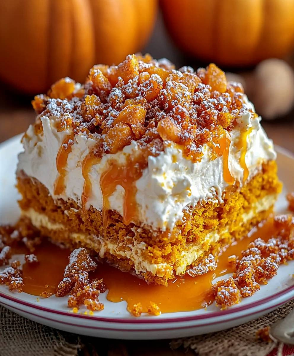 Pumpkin Better Than Anything Cake