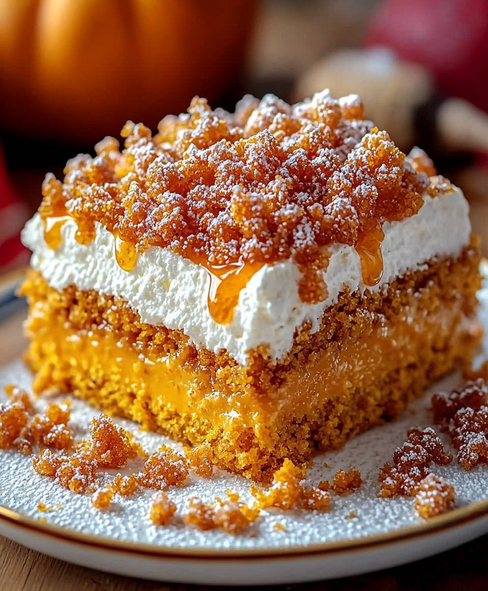 Pumpkin Better Than Anything Cake