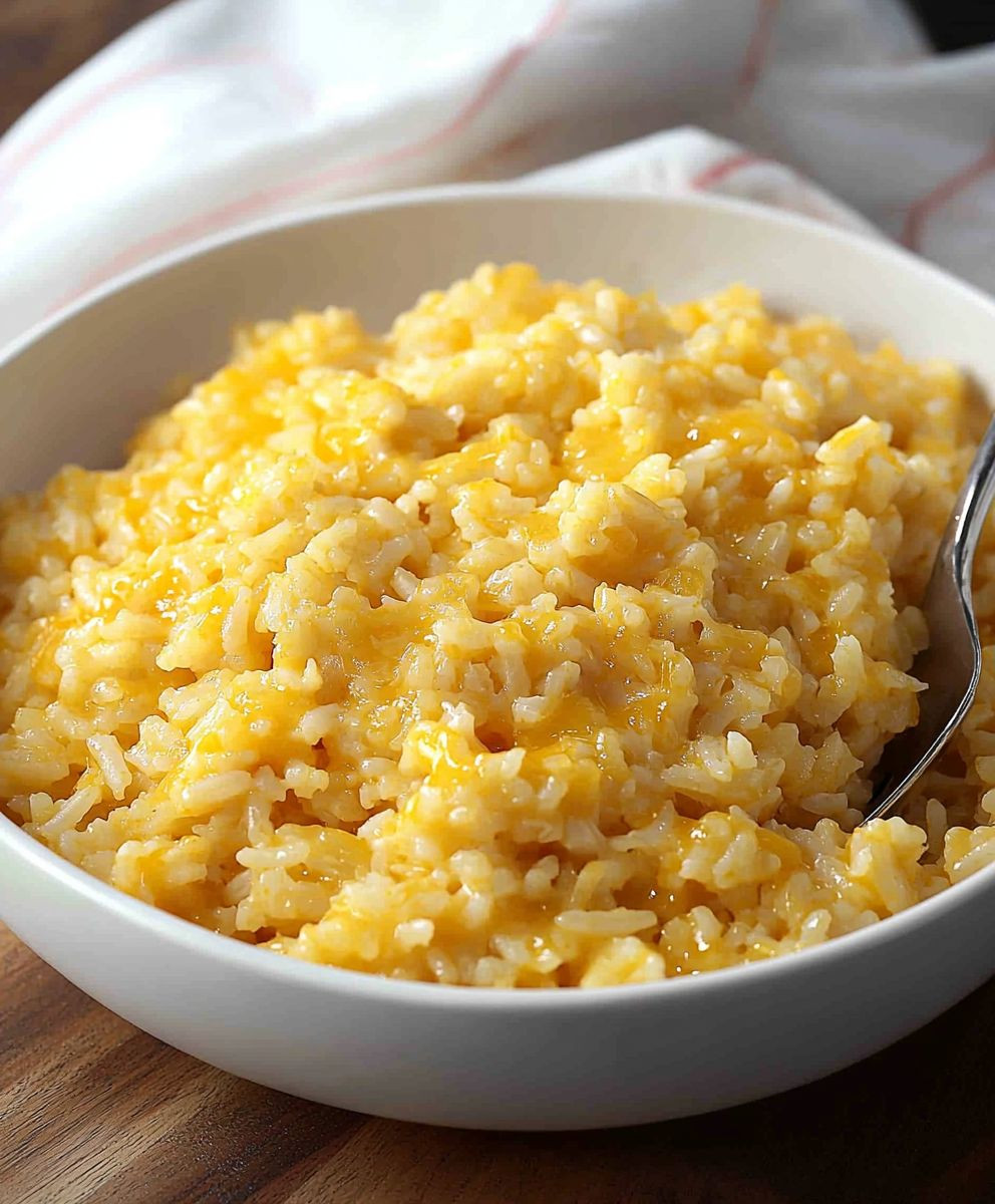 Cheesy Rice Dish