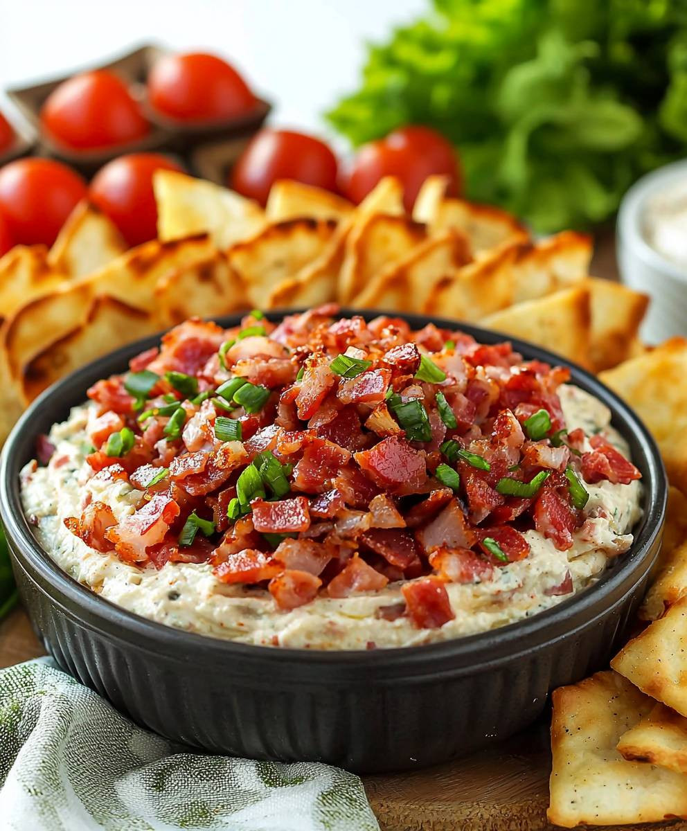 BLT Dip Ingredients
