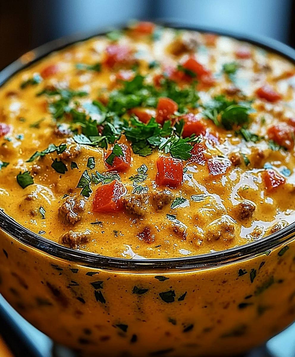 Cheesy Rotel Queso Dip