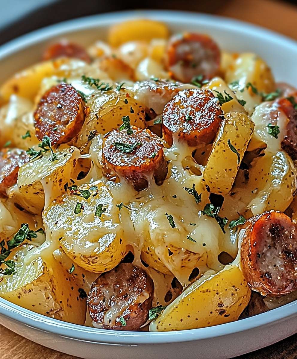 Cheesy Ranch Potatoes Sausage