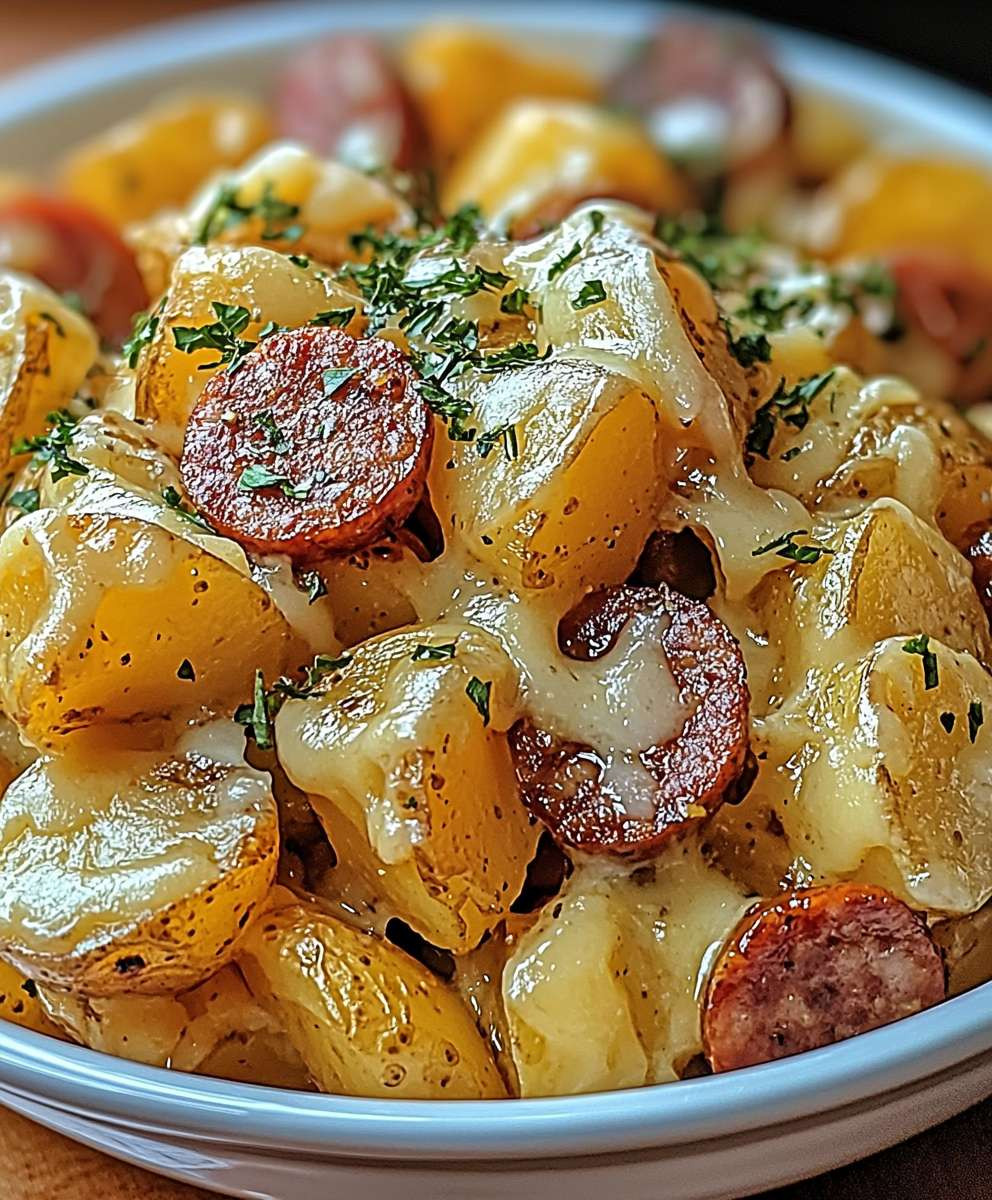 Cheesy Ranch Potatoes Sausage