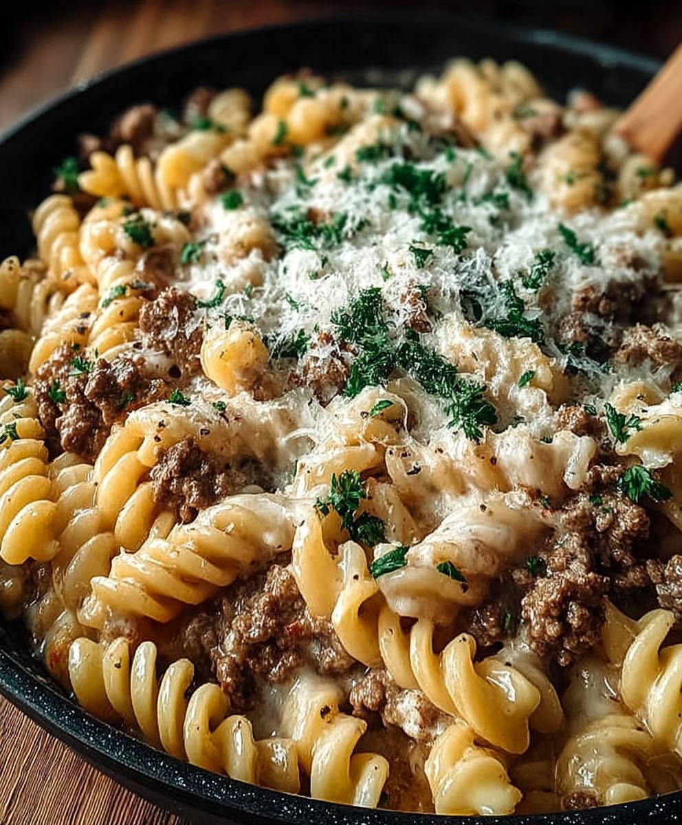 One Pot Minced Meat Pasta