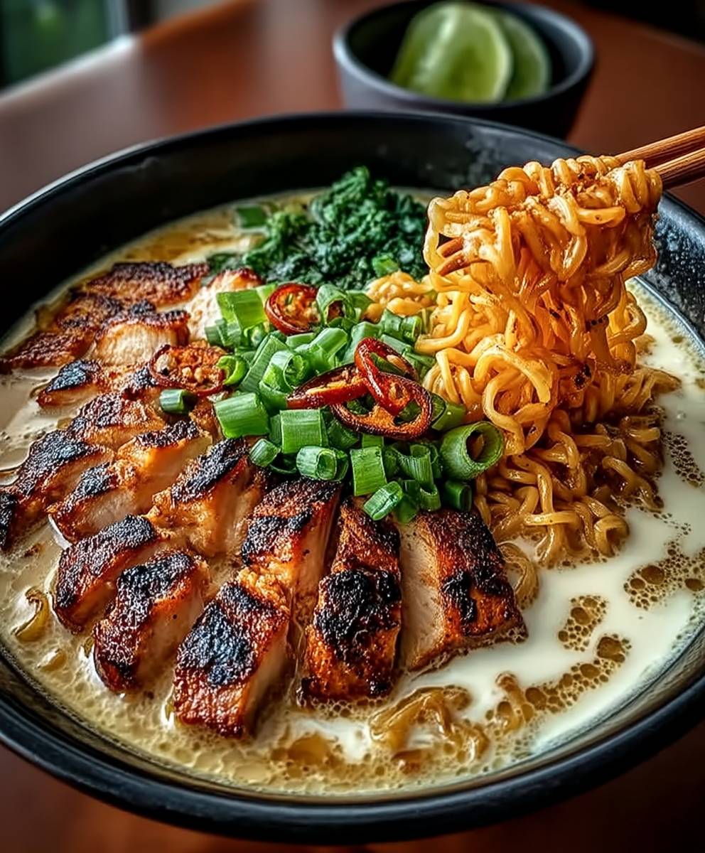 Fiery Chicken Ramen