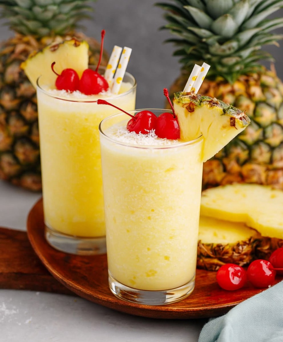 Pineapple Coconut Rum Slush