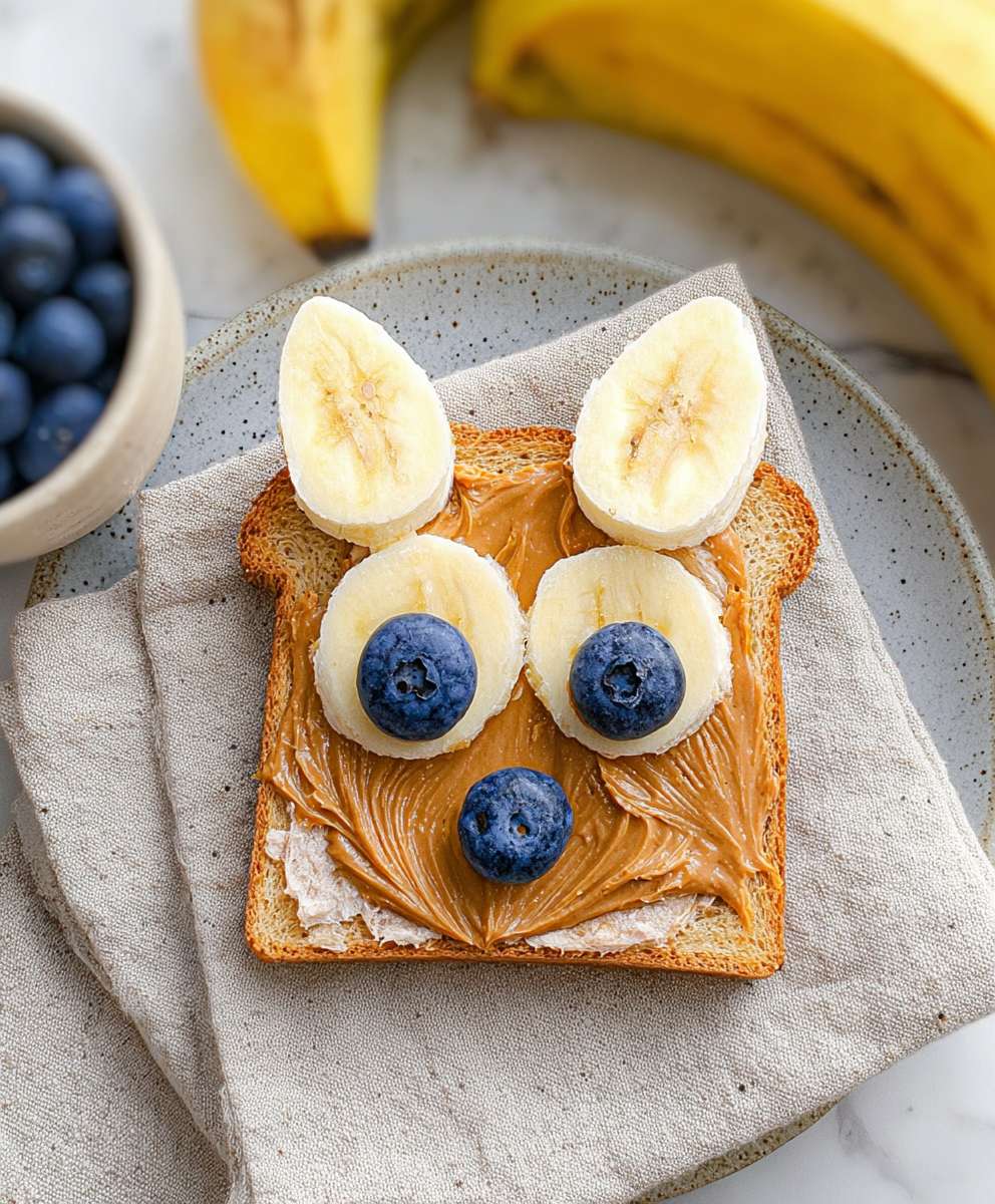 Bluey Peanut Butter Sandwich