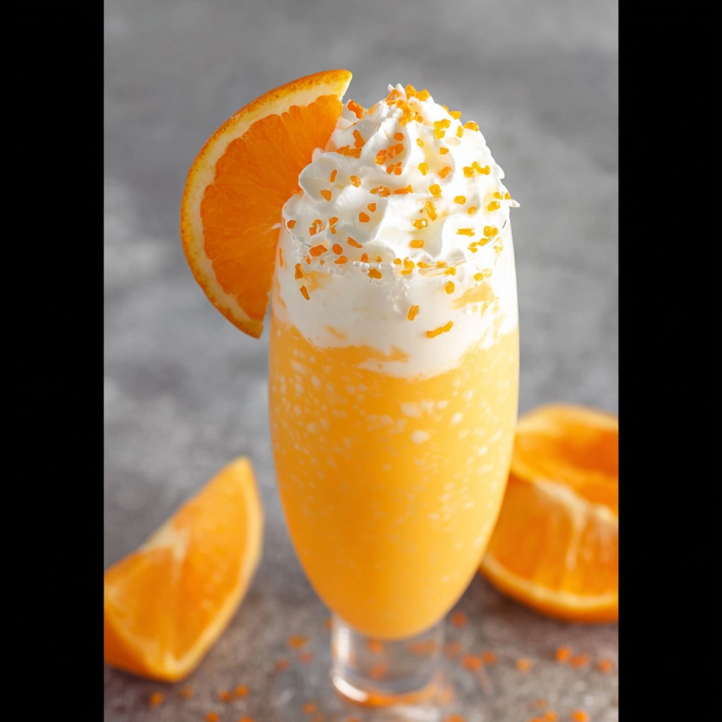 Orange Creamsicle Cocktail