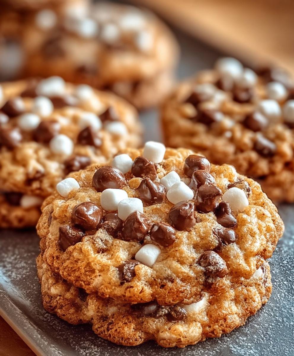 Chocolate Chip Rice Krispie Cookies