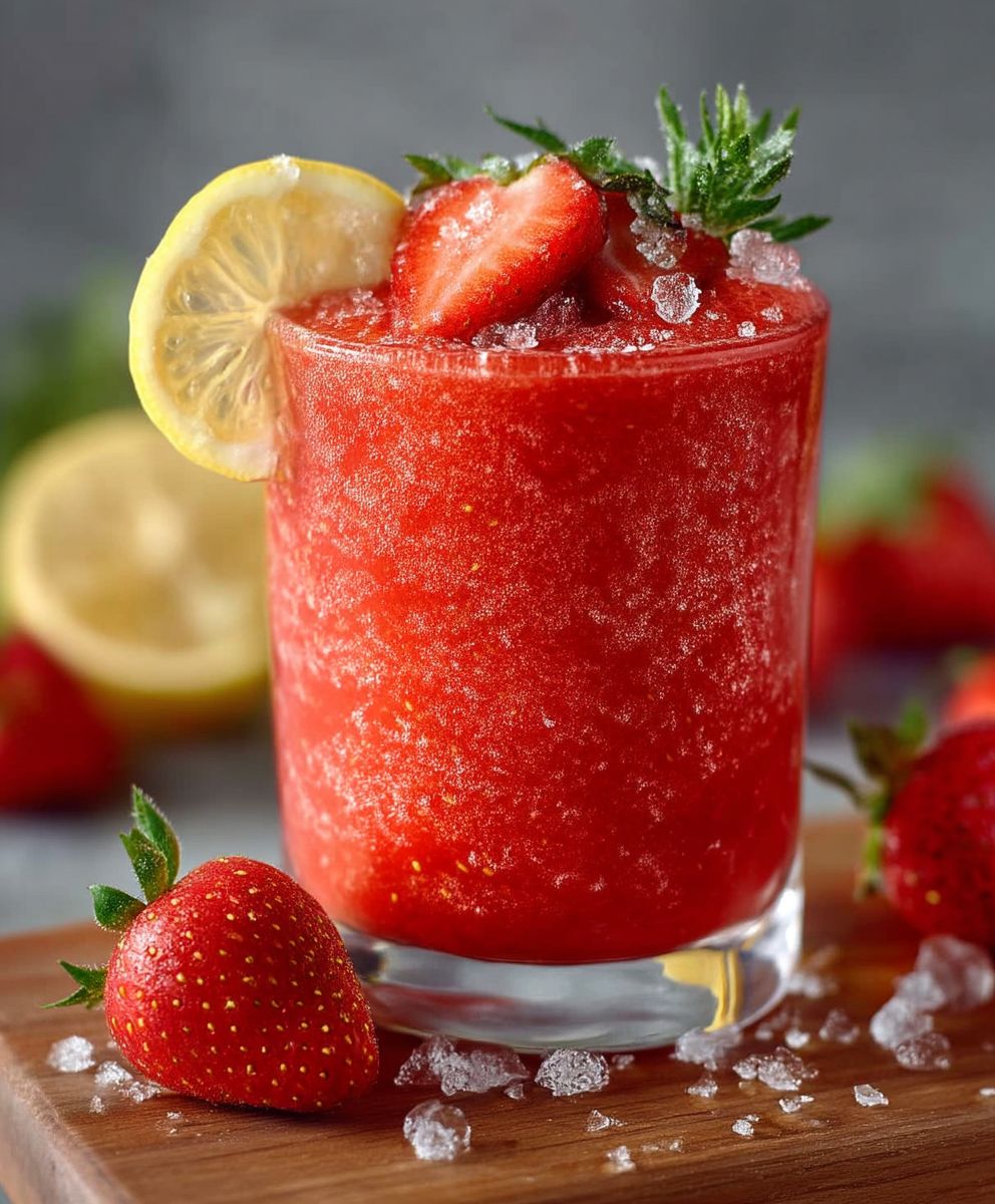 Strawberry lemonade