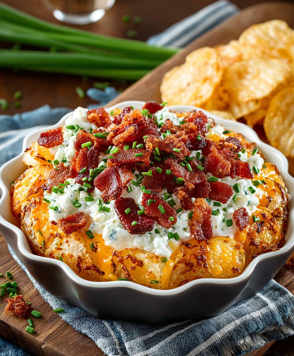 Baked Potato Chip Dip