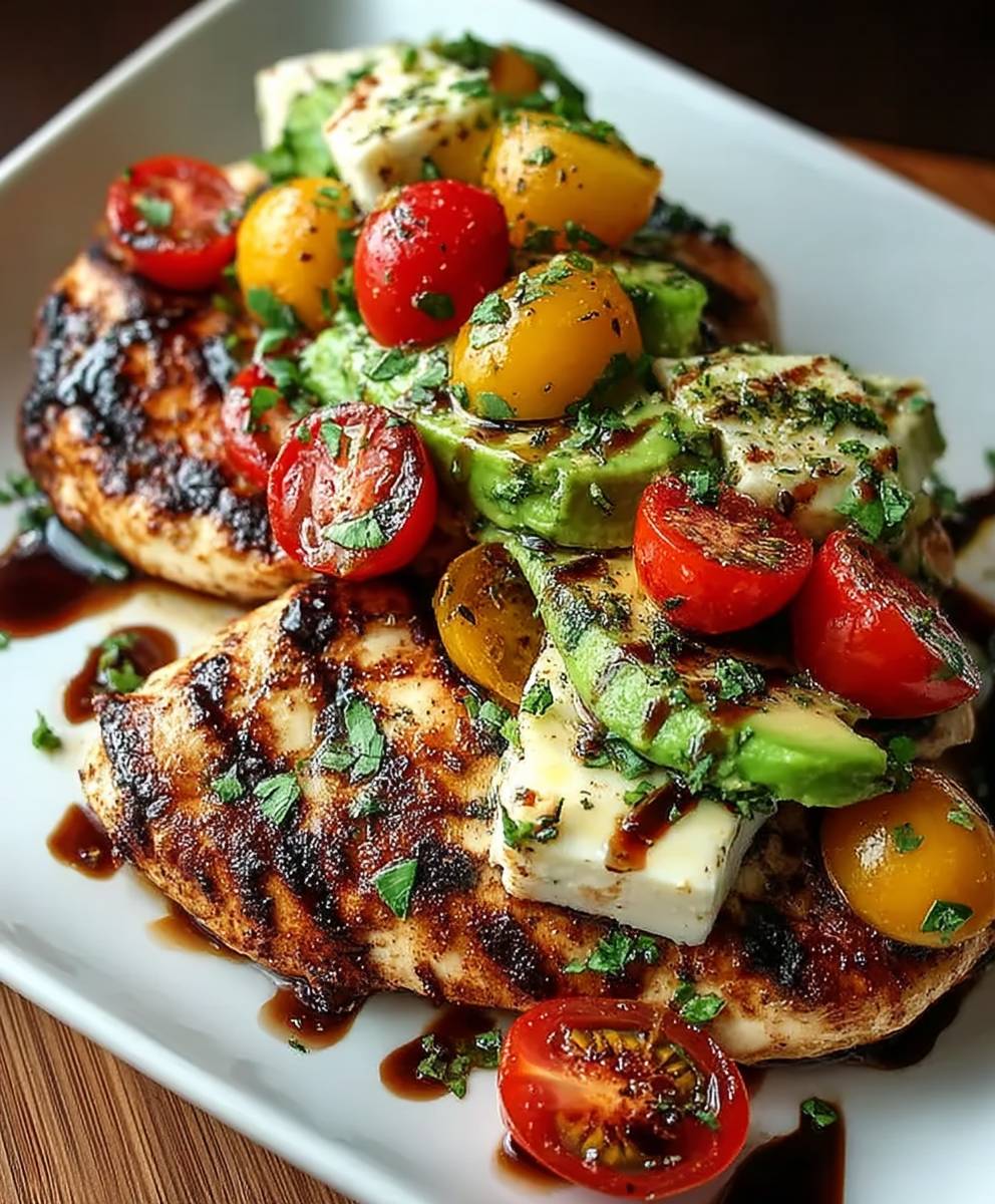 Grilled California Avocado Chicken