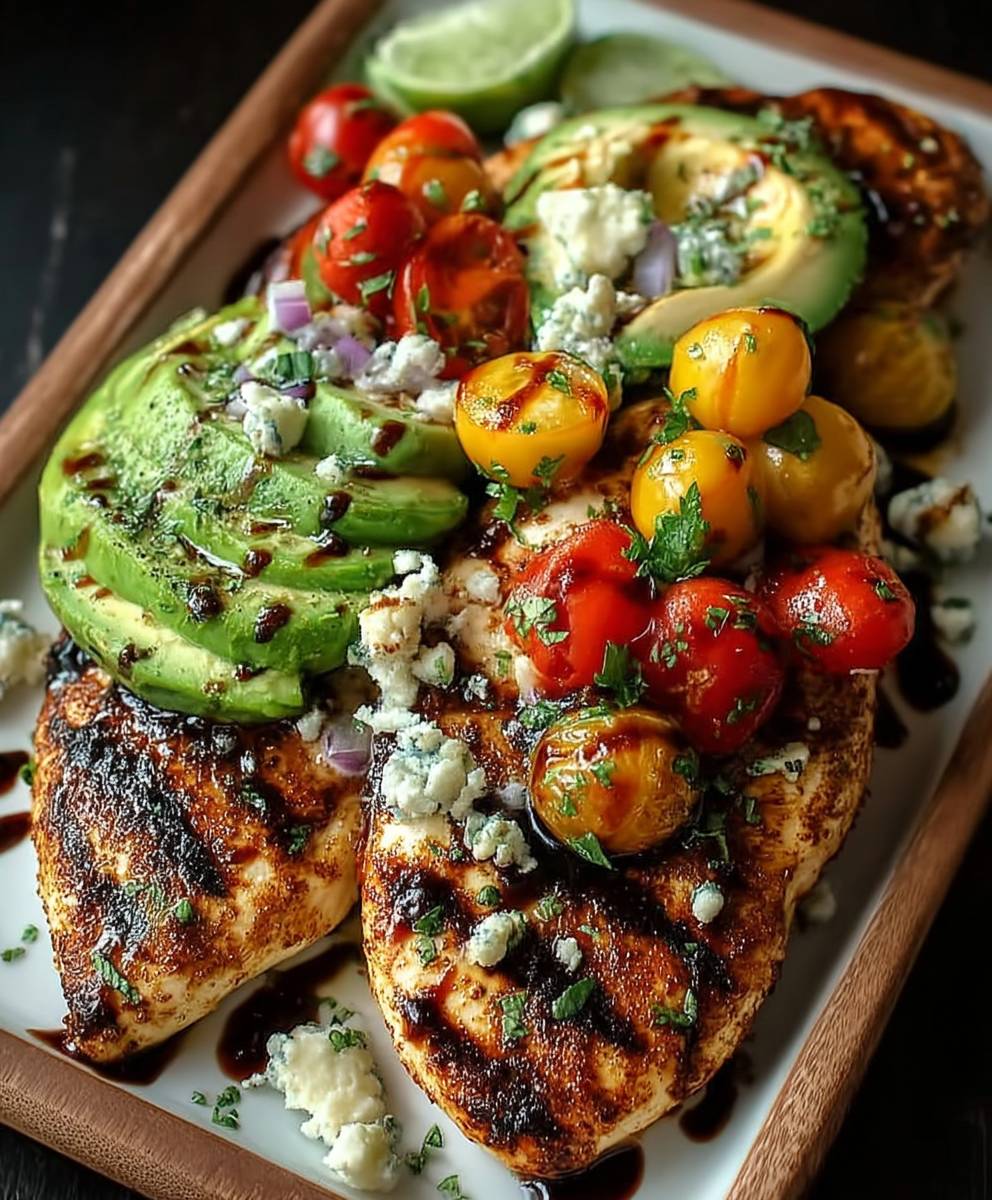 Grilled California Avocado Chicken