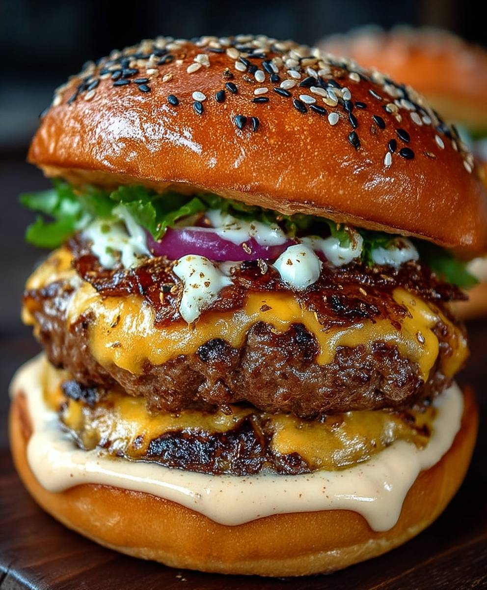 Smash Burgers Baconnaise Sauce