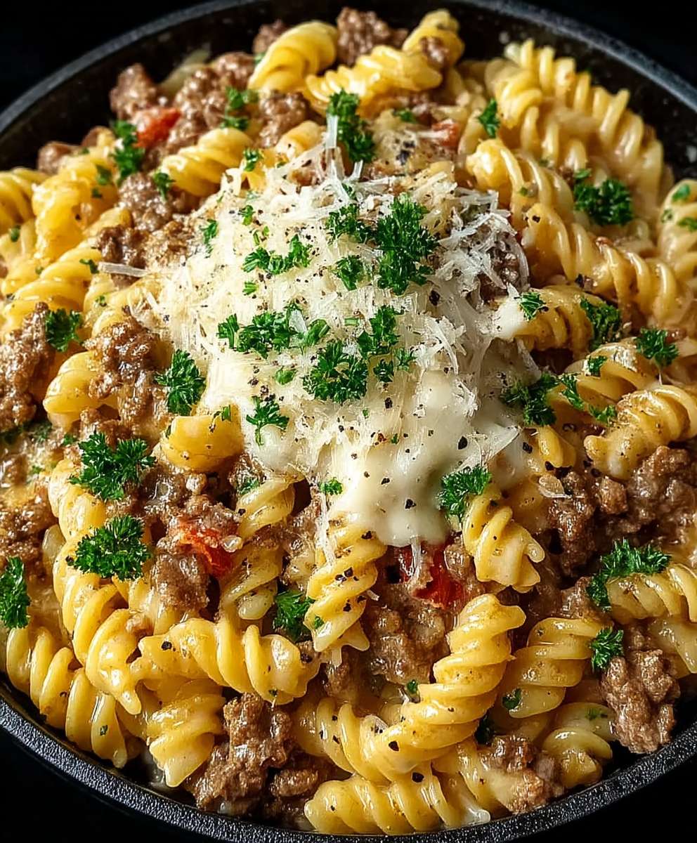 One Pot Minced Meat Pasta