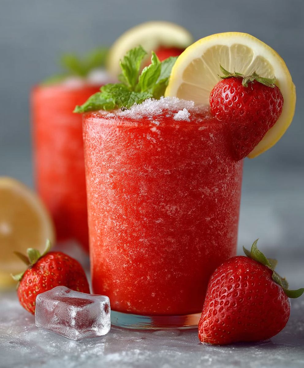 Strawberry lemonade