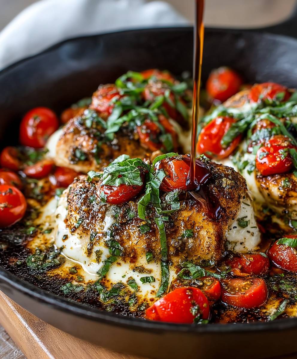 Baked Caprese Chicken