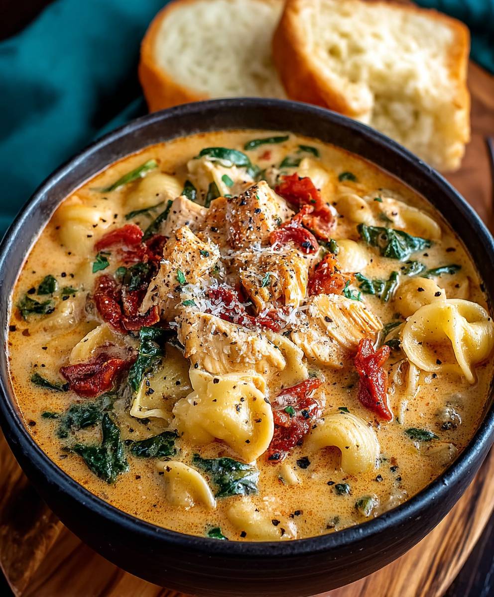 Creamy Tuscan Chicken Soup