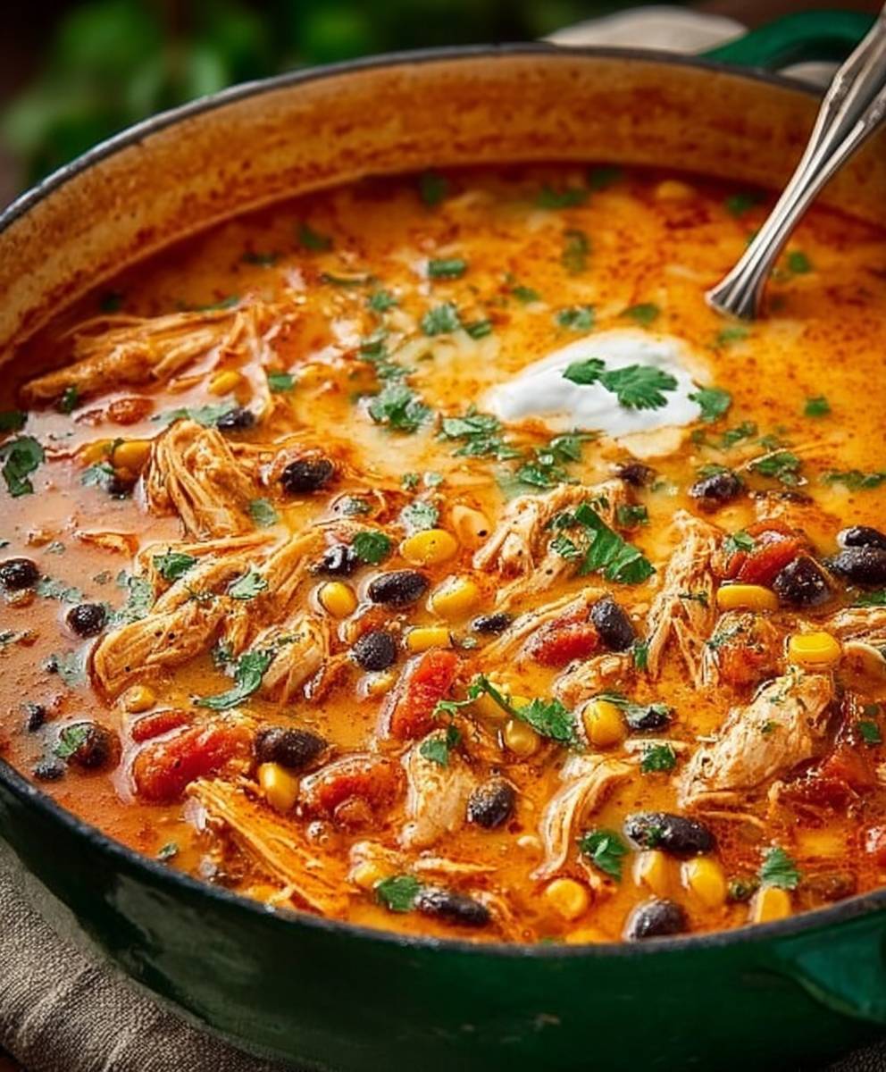 Chicken Enchilada Soup
