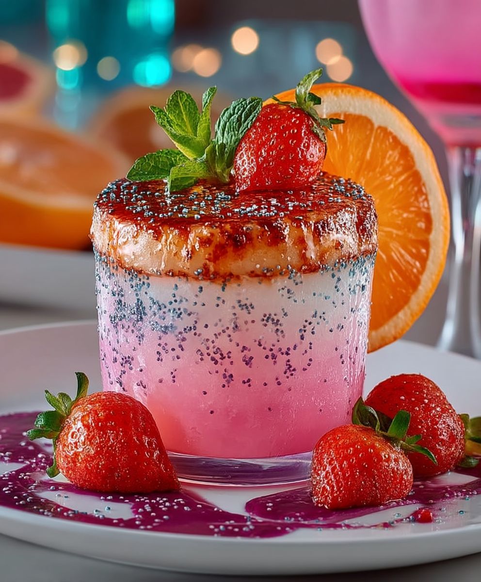 Flamingo cocktail