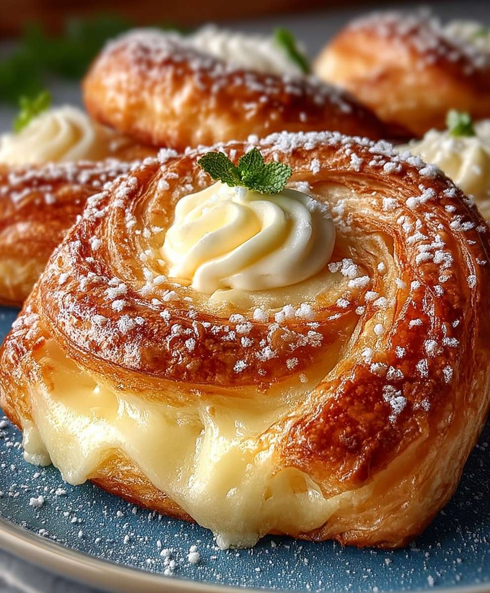 Homemade Cheese Danish