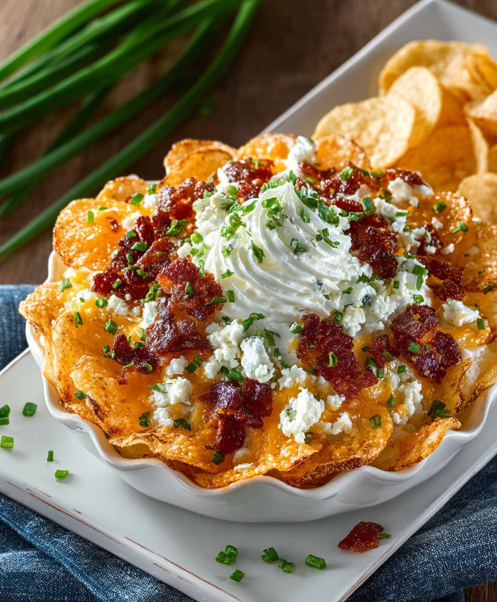 Baked Potato Chip Dip