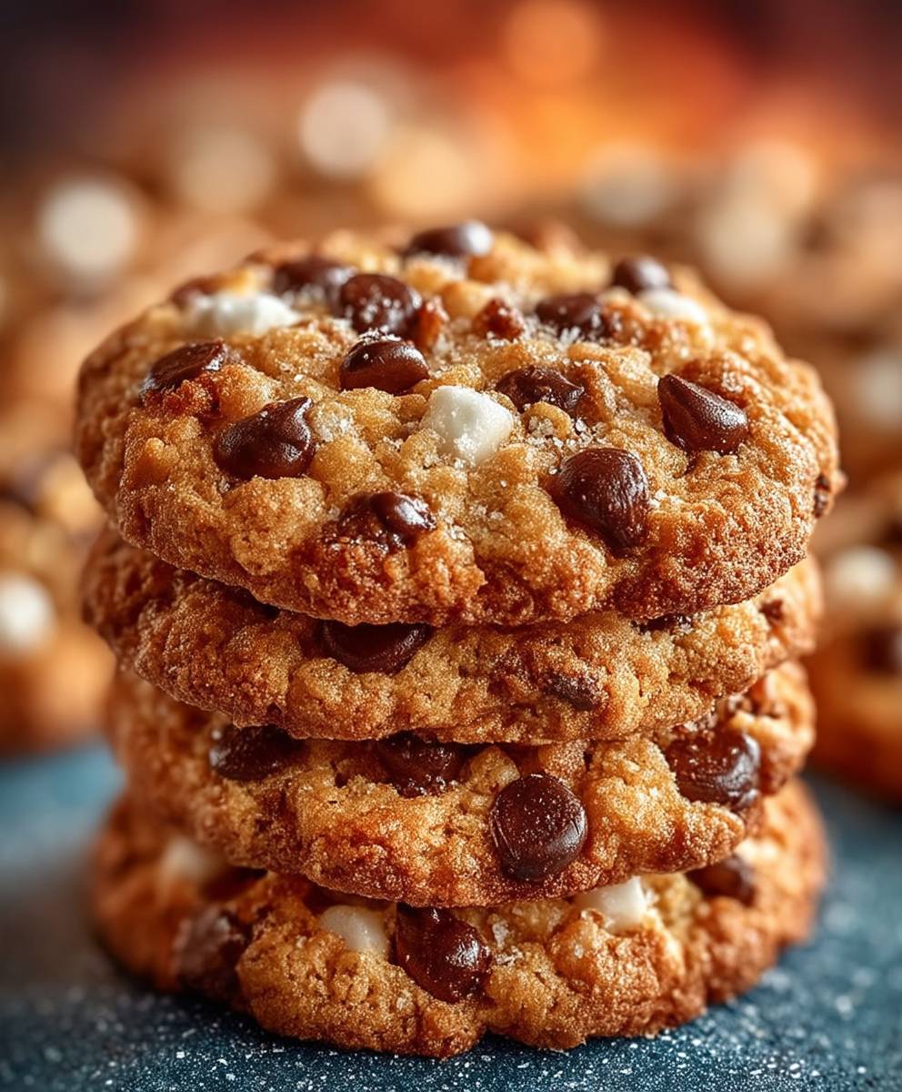 Chocolate Chip Rice Krispie Cookies