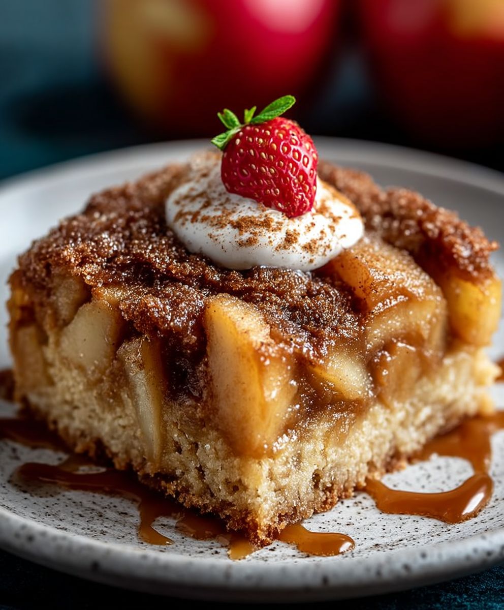Apple Cinnamon Sheet Cake