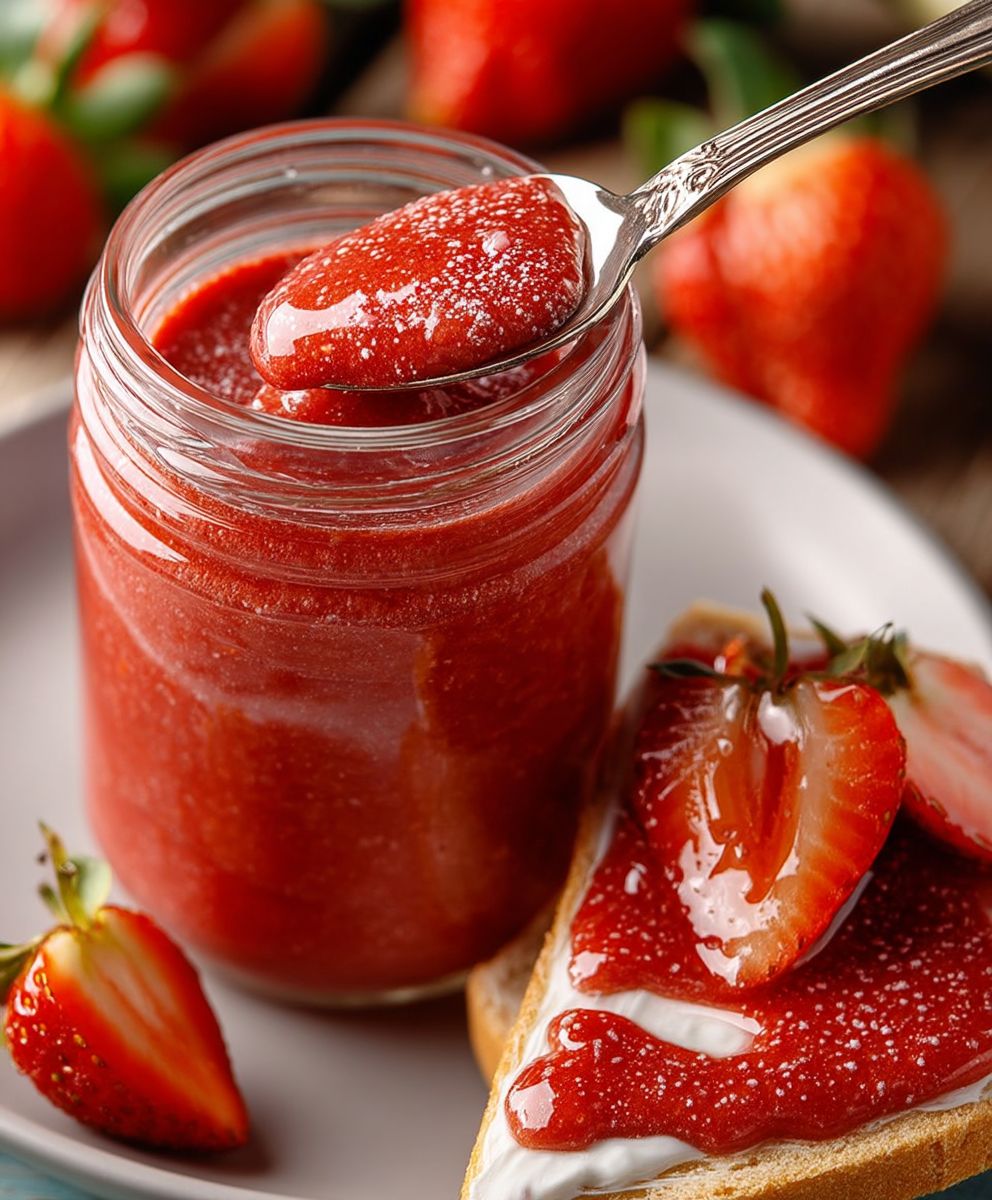 Slow Cooker Strawberry Butter