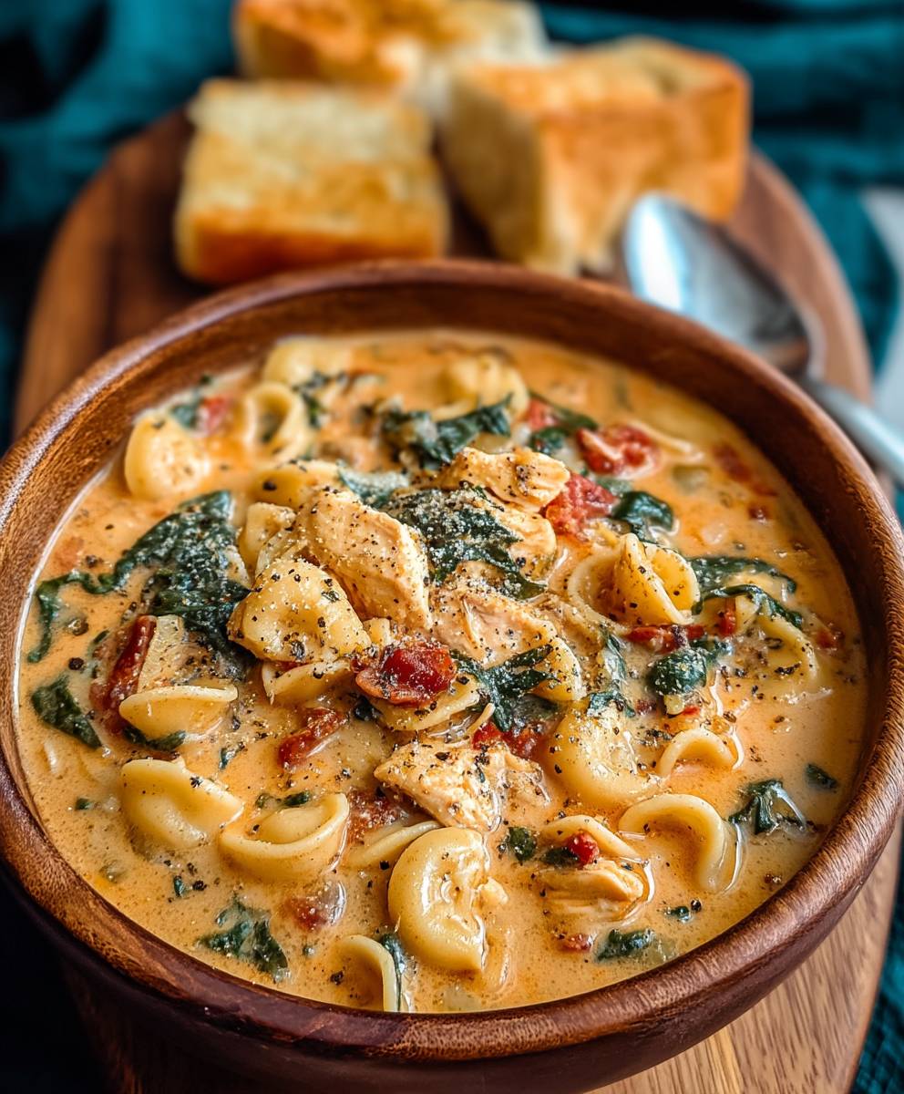 Creamy Tuscan Chicken Soup