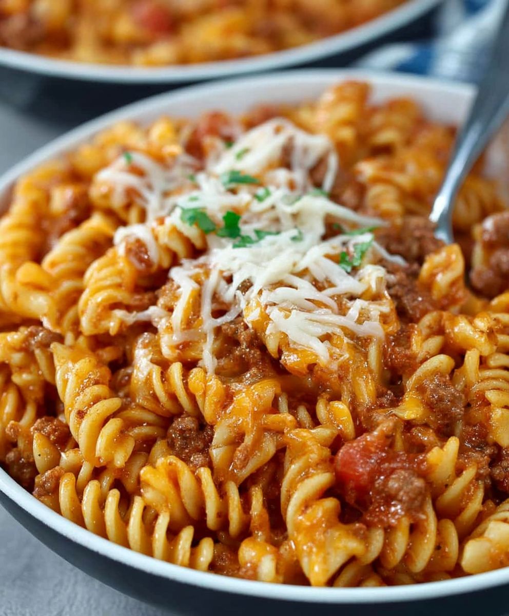 Cheesy Taco Pasta