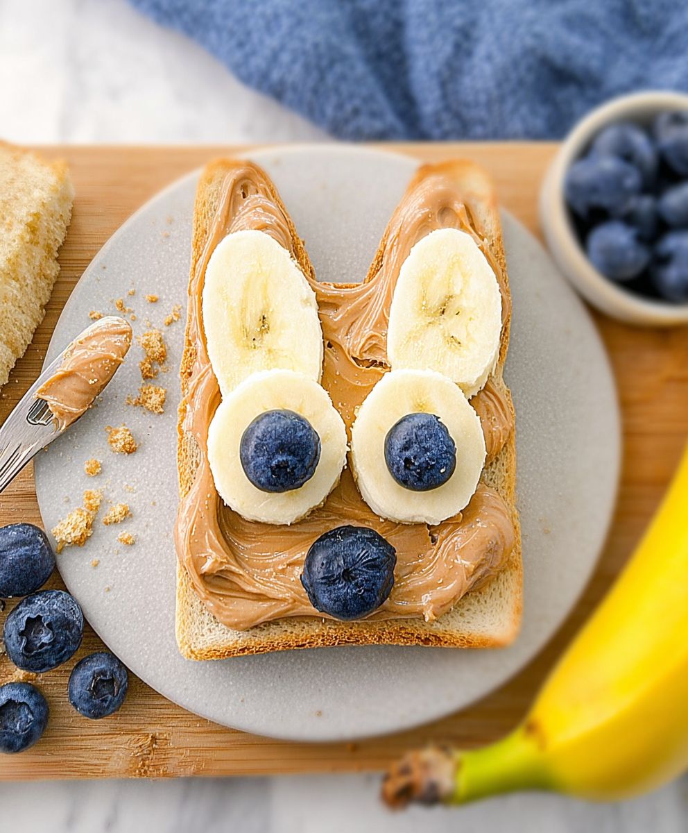 Bluey Peanut Butter Sandwich