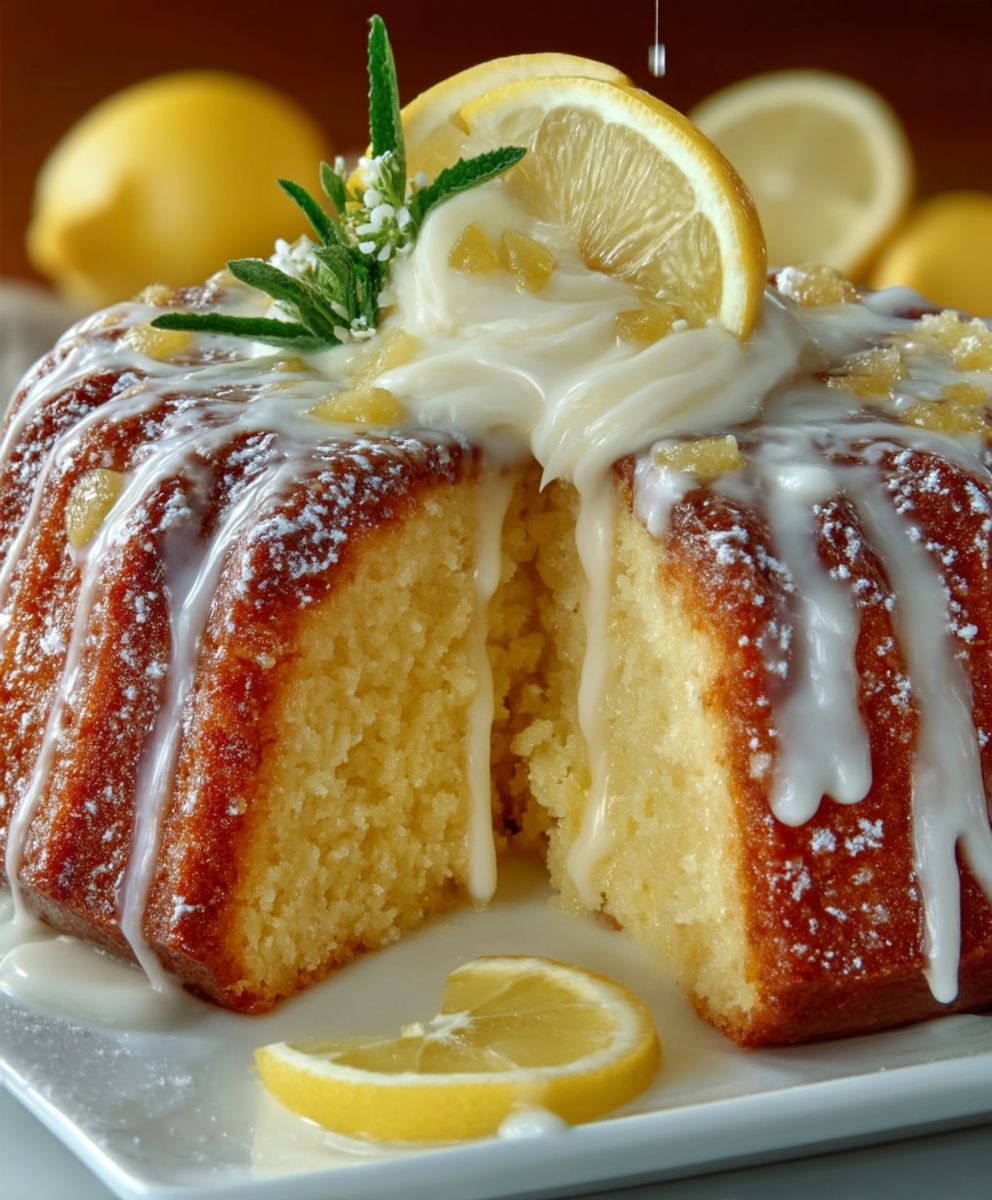 Italian Lemon Pound Cake