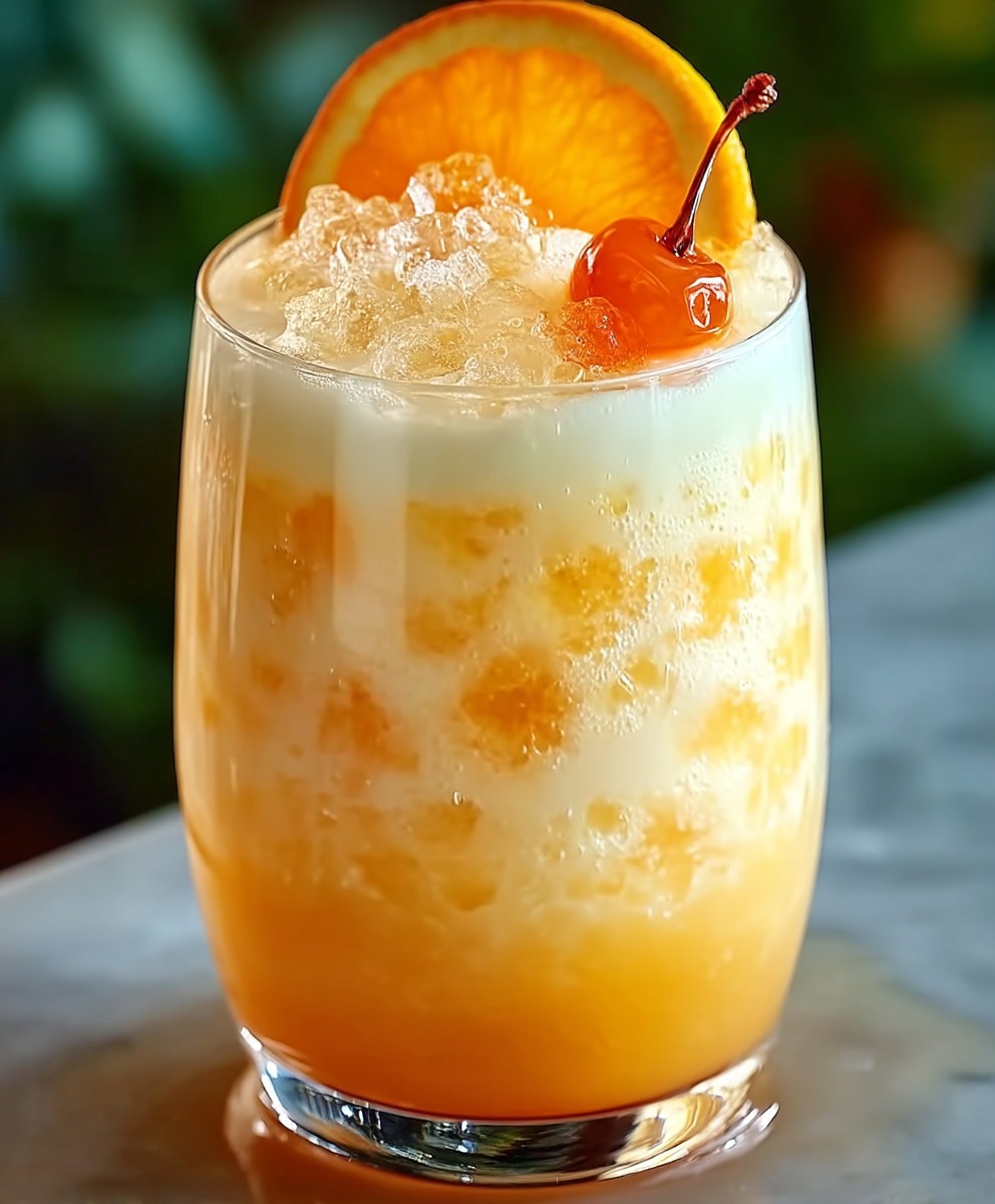 Amaretto Island Punch Cocktail