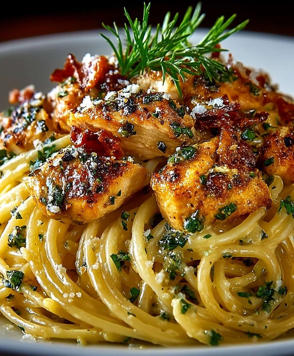 Monterey Chicken Spaghetti