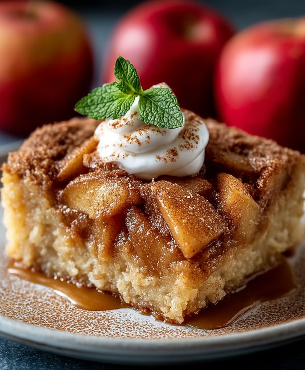Apple Cinnamon Sheet Cake