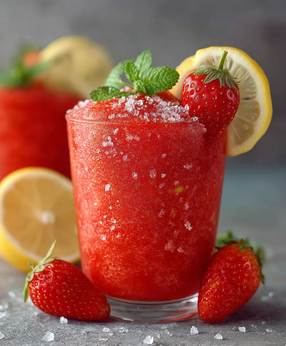 Strawberry lemonade
