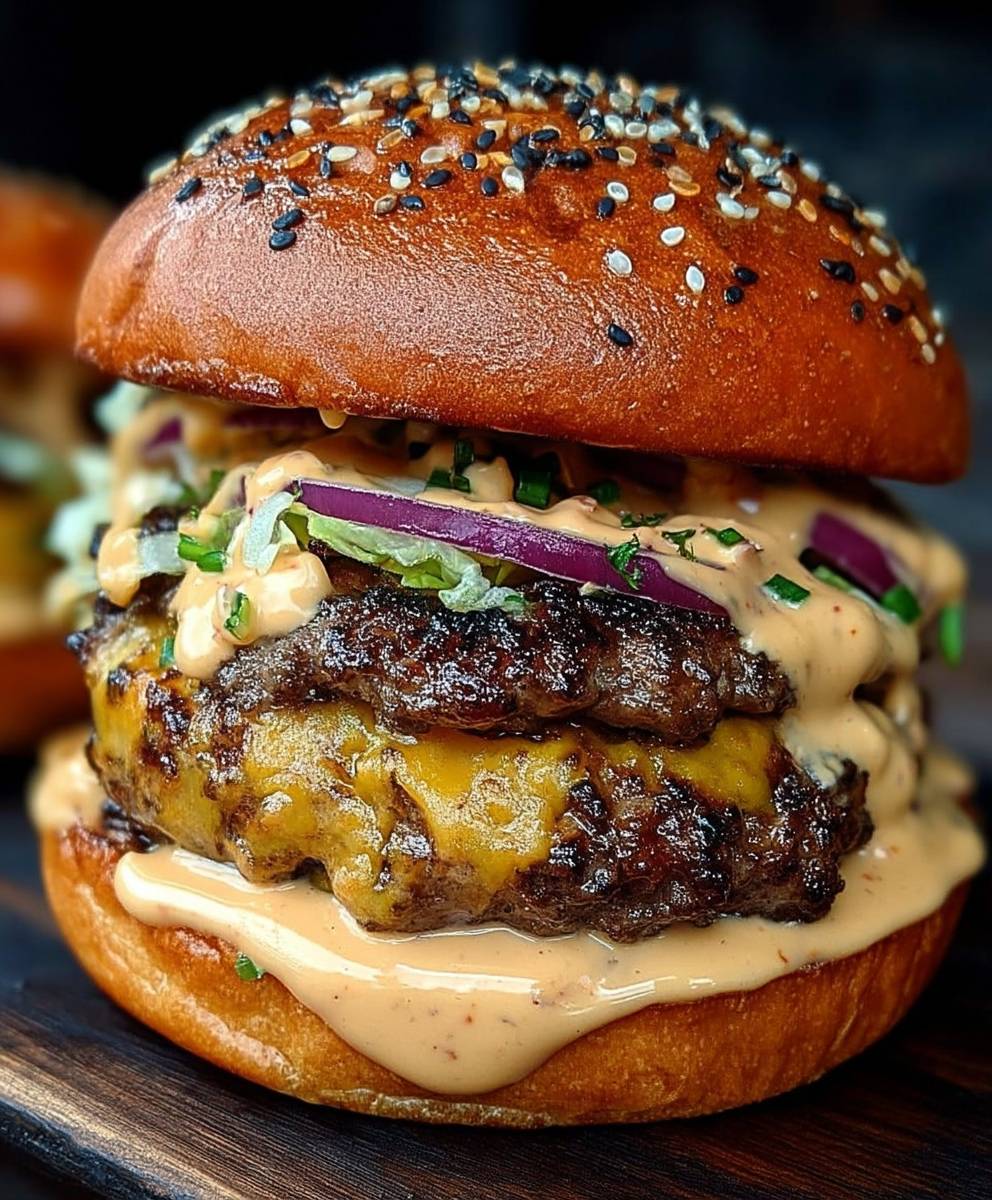 Smash Burgers Baconnaise Sauce