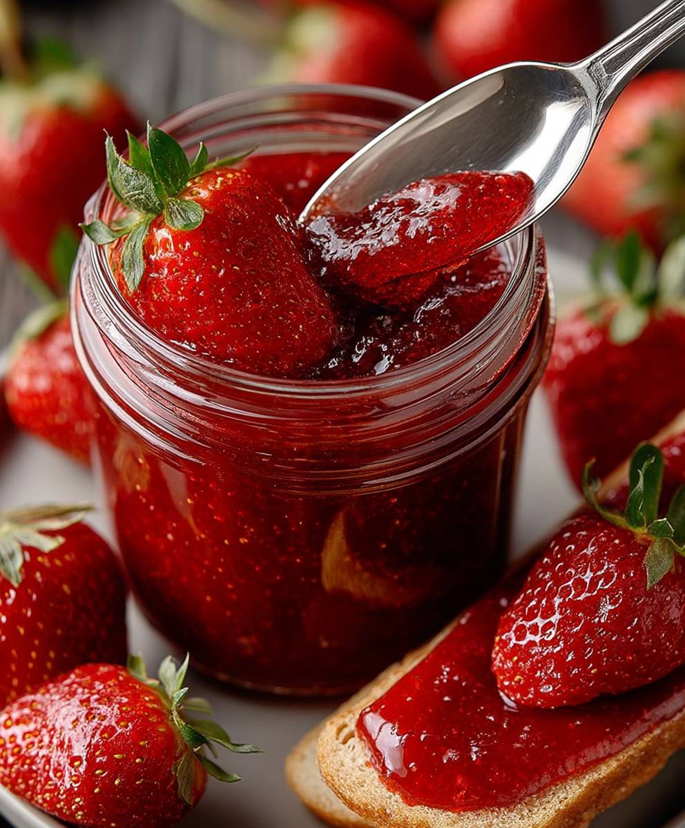 Slow Cooker Strawberry Butter