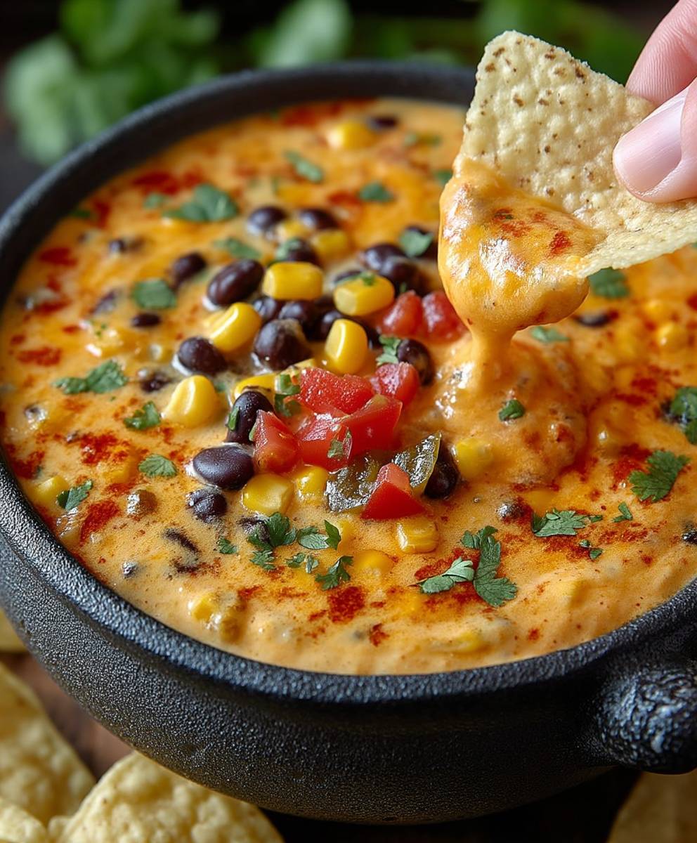 Southwest dip easy appetizer