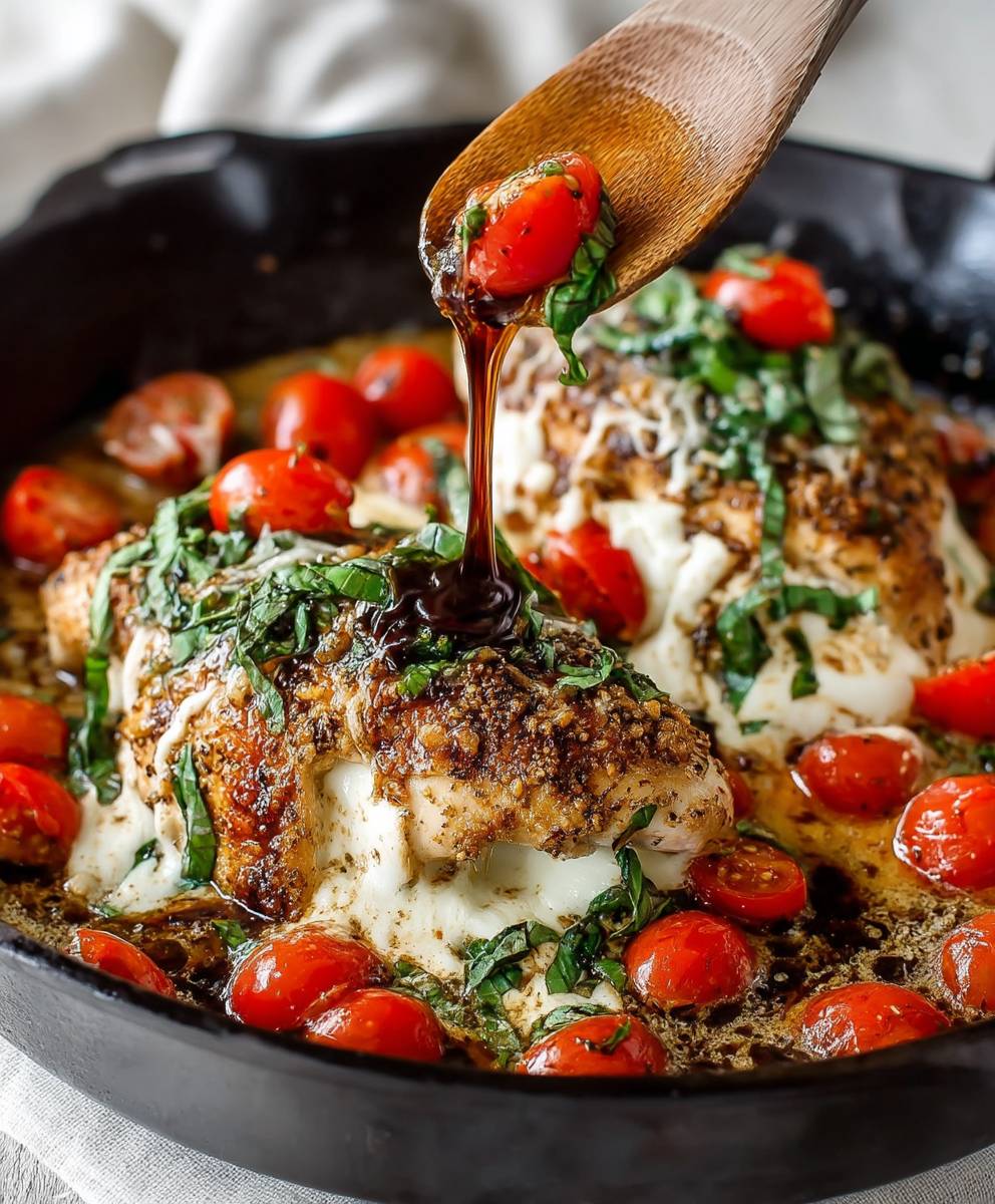 Baked Caprese Chicken