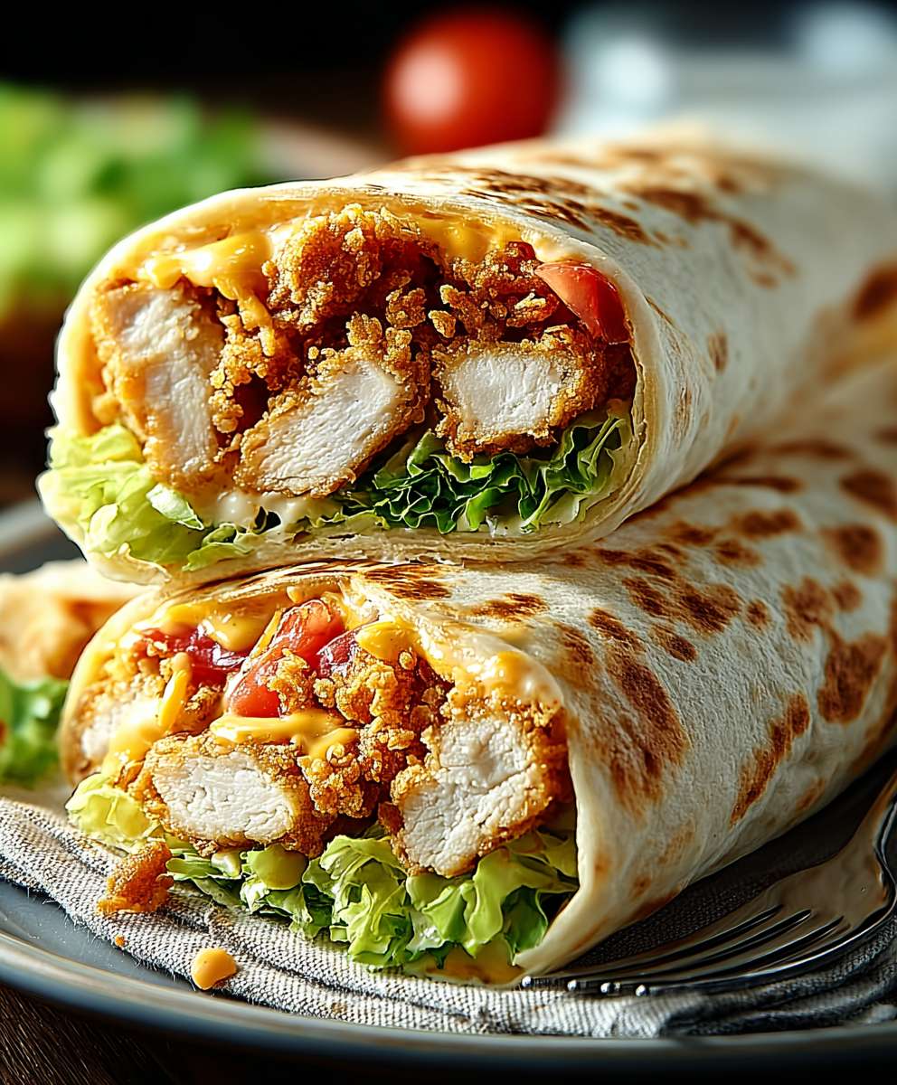 Chicken Ranch Snack Wrap