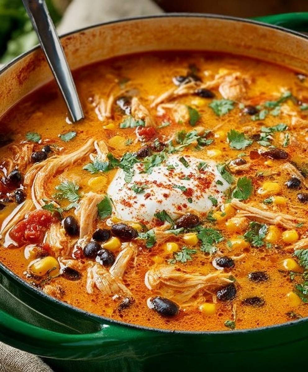 Chicken Enchilada Soup
