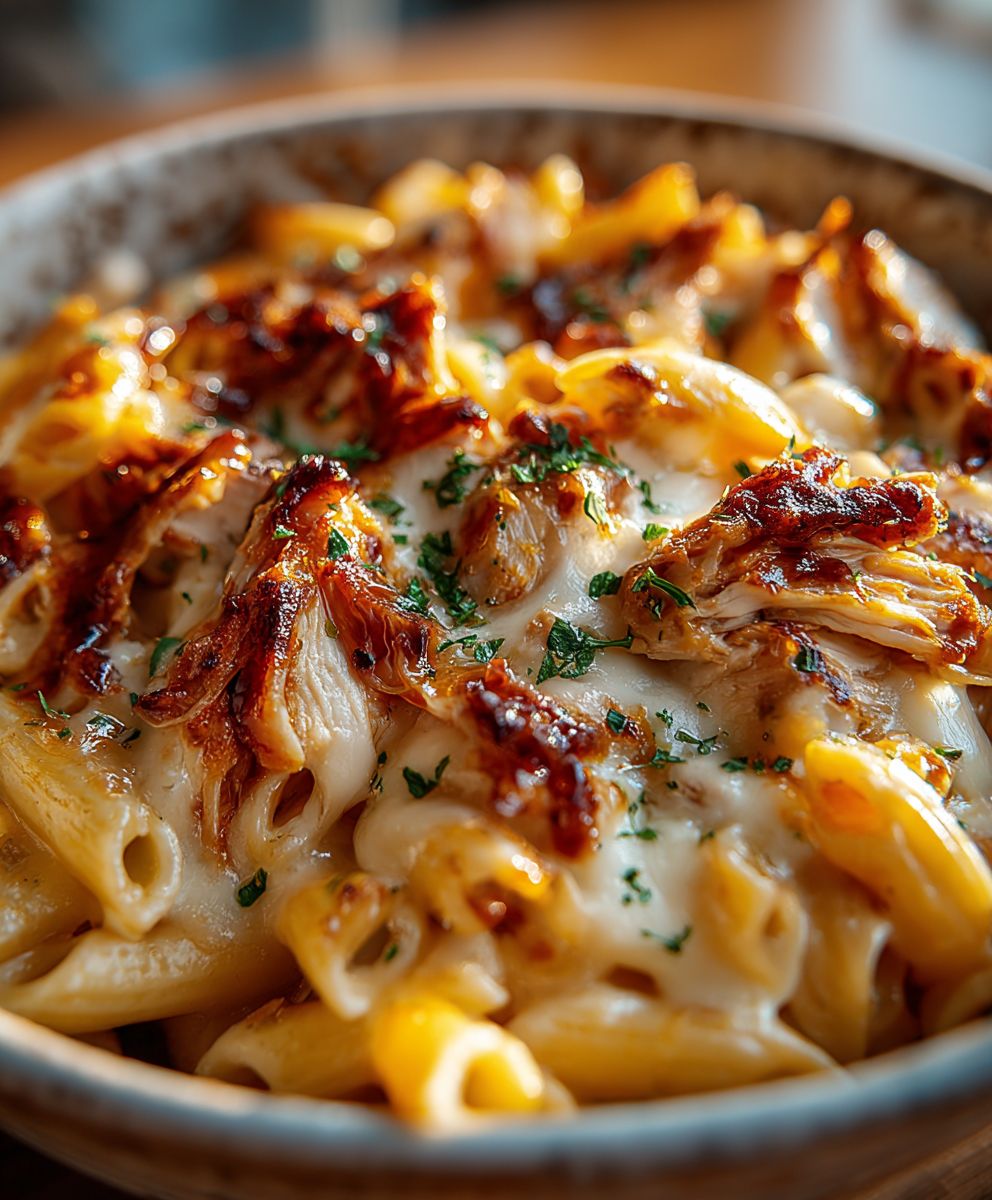 BBQ Chicken Mac and Cheese